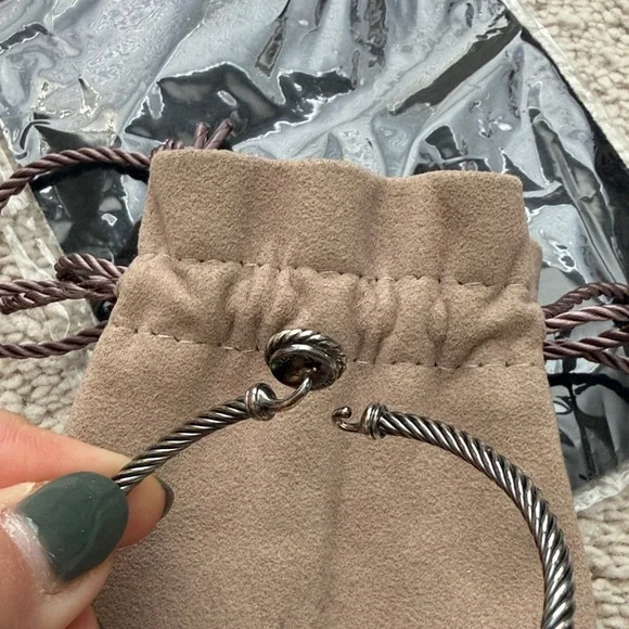 David Yurman Twisted Cable Bracelet - Picture 9 of 9
